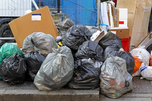 Modern waste removal equipment used in Waterloo