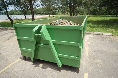 Documentation and photos as evidence for a commercial waste complaint